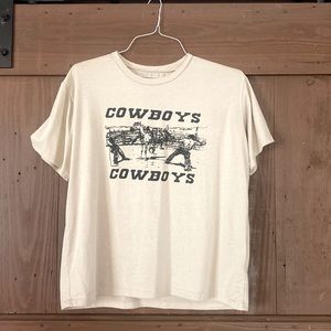 cowboys graphic tee